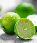 Fresh Persian limes harvested for export.